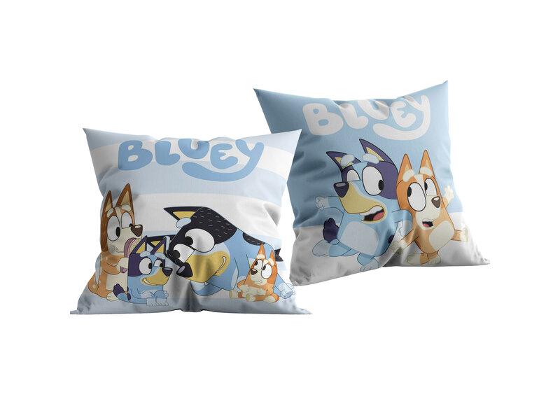 Bluey Sierkussen, Blue Heeler - 40 x 40 cm - Polyester