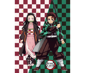 Demon Slayer Fleece blanket Kamado 130 x 170 cm Polyester