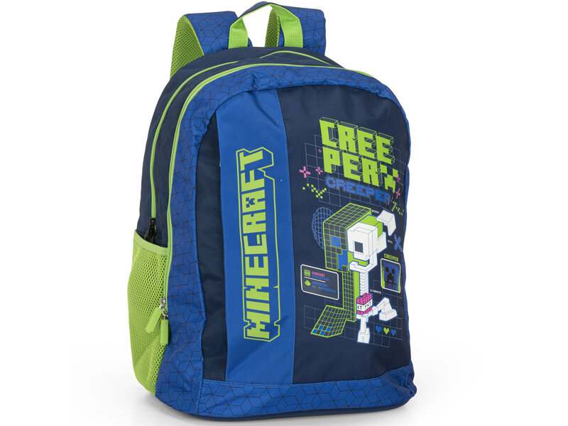 Minecraft Rucksack, Creeper – 43 x 31 x 22 cm – Polyester