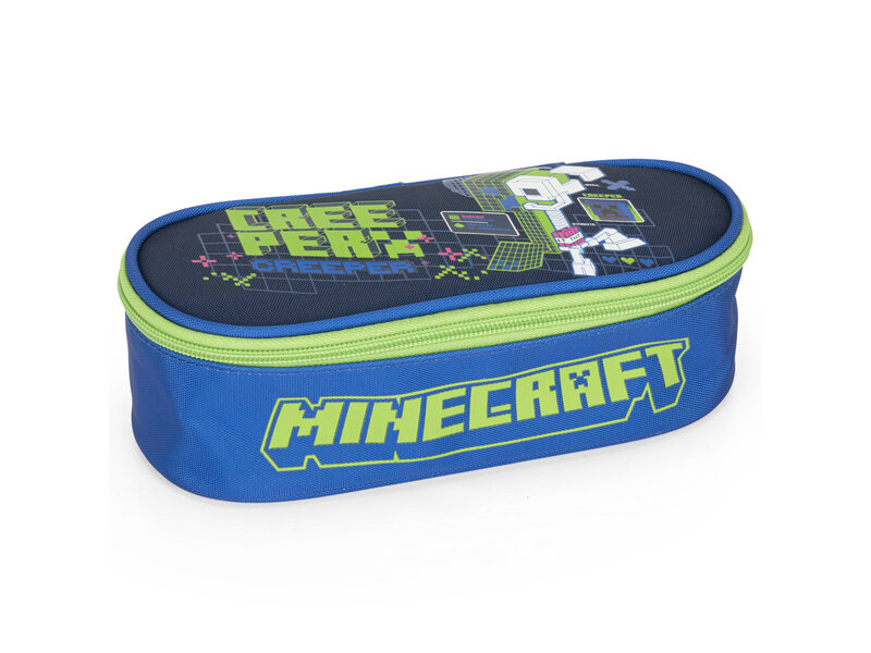 Minecraft Beutel Oval Creeper – 23 x 6 x 9,5 cm – Polyester