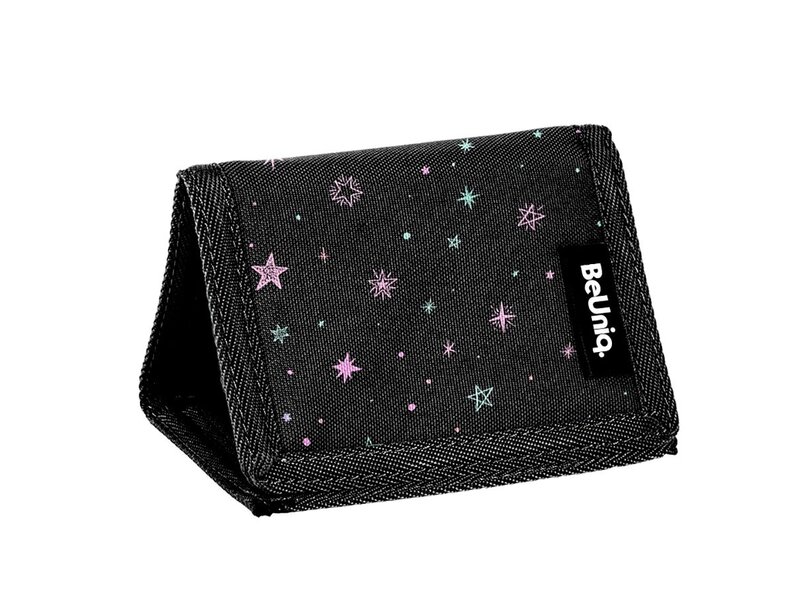 BeUniq Geldbörse, Stars – 12 x 8,5 cm – Polyester