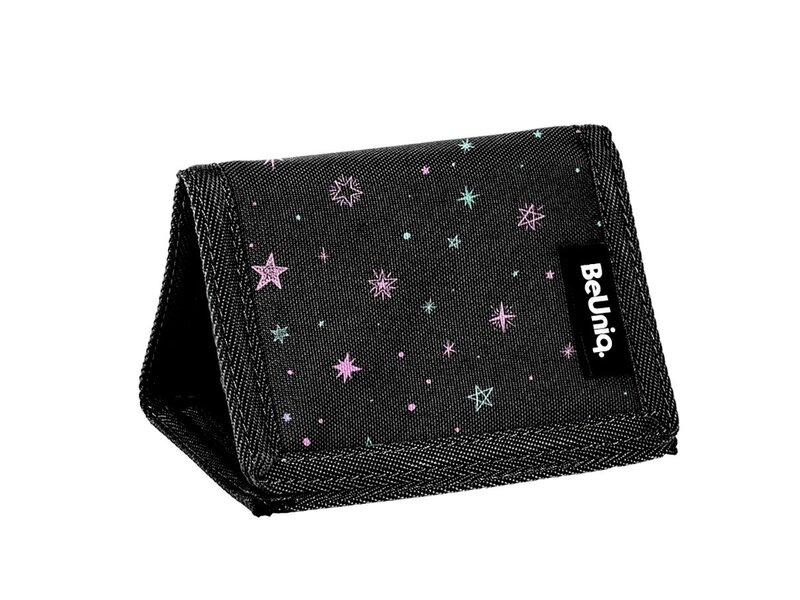 BeUniq Wallet, Stars - 12 x 8.5 cm - Polyester