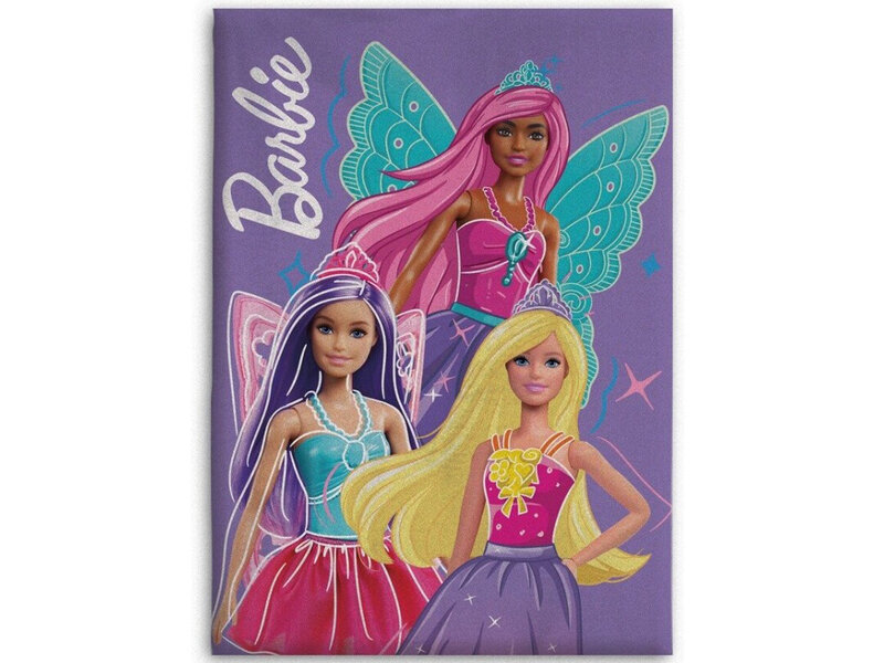 Barbie Fleece plaid Fairy - 100 x 140 cm - Polyester