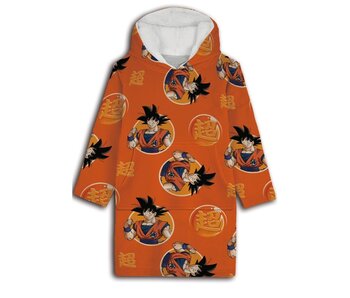 Dragon Ball Z Sweat à capuche couverture polaire Warrior - Enfant (taille unique) Polyester