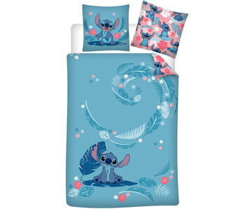 Disney Lilo & Stitch Bettbezug Tropical 140 x 200 + 65 x 65 Baumwollflanell