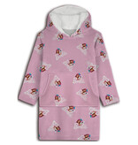 Barbie Hoodie Fleece blanket, Pink - Child - One Size