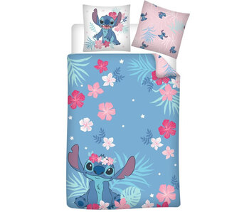 Disney Lilo & Stitch Duvet cover Flower Fun 140 x 200 + 65 x 65 Cotton