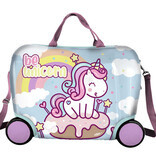 Unicorn Reisekoffer, Regenbogen – 40 x 32 x 20 cm – ABS