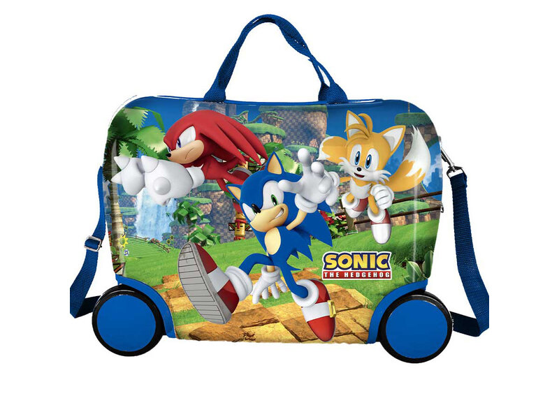 Sonic Travel suitcase, Friends - 40 x 32 x 20 cm - ABS