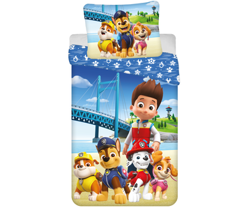 PAW Patrol Bettbezug Bridge 140 x 200 + 70 x 90 cm Baumwolle