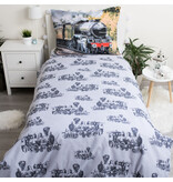 Locomotief Duvet cover Train - Single - 140 x 200 cm - Cotton