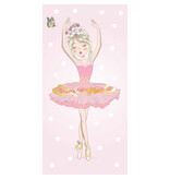 Ballerina Serviette de plage Pirouette - 70 x 140 cm - Coton