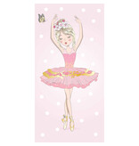 Ballerina Strandtuch Pirouette – 70 x 140 cm – Baumwolle