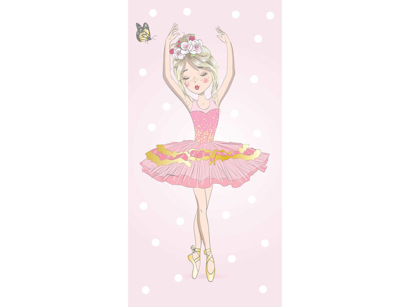 Ballerina Beach towel Pirouette - 70 x 140 cm - Cotton