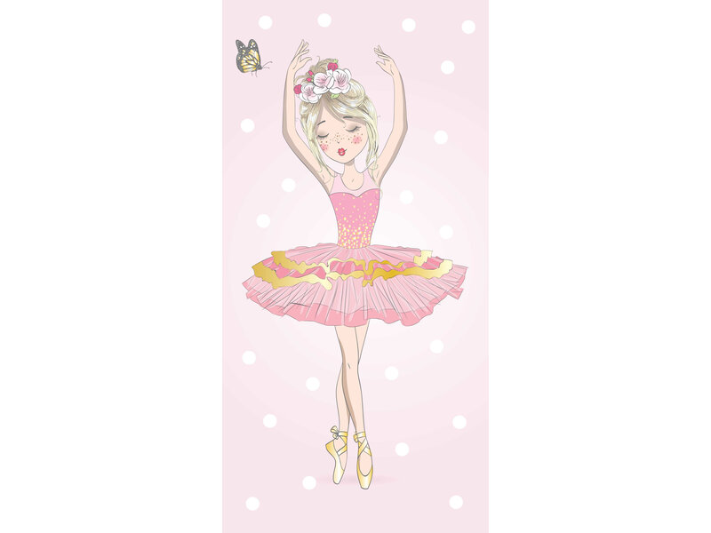 Ballerina Strandtuch Pirouette – 70 x 140 cm – Baumwolle