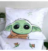 Star Wars Housse de couette Baby Yoda - Simple - 140 x 200 cm - Coton