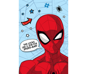 SpiderMan Fleeceplaid Web 100 x 150 cm Polyester