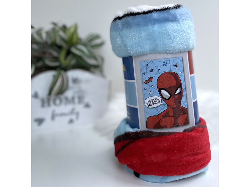 Spider-Man Fleece-Plaid-Web – 100 x 150 cm – Polyester