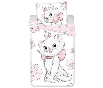 Disney Aristocats Duvet cover Flowers 140 x 200 + 70 x 90 cm Cotton