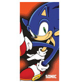 Sonic Serviette de plage Comic - 70 x 140 cm - Coton