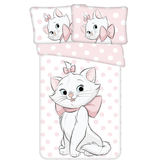 Disney Aristocats Housse de couette BÉBÉ, Pois - 135 x 100 cm - Coton