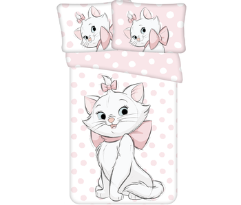 Disney Aristocats BABY Bettbezug, Dots – 135 x 100 cm – Baumwolle