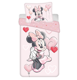 Disney Minnie Mouse Dekbedovertrek Ballon - Eenpersoons - 140 x 200 cm  - Katoen