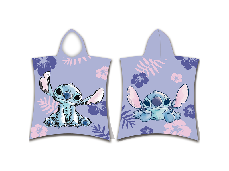 Disney Lilo & Stitch Poncho / Badcape,  Aloha - 50 x 115 cm - Katoen