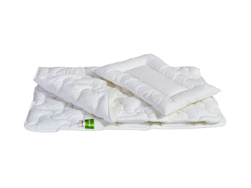 Senna Baby Duvet & Pillow, Bamboo - 135 x 100 + 40 x 60 cm - Vegan