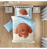 Cuddles BABY Bettbezug, Welpe – 100 x 135 cm – Baumwolle