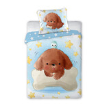 Cuddles BABY Duvet cover, Puppy - 100 x 135 cm - Cotton