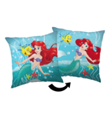 Disney Kleine Zeemeermin Coussin décoratif Friends - 35 x 35 cm - Polyester