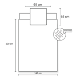 Harry Potter Duvet cover 9¾ - Single - 140 x 200 cm - Polyester Harry Potter Duvet cover 9¾ - Single - 140 x 200 cm - Polyester