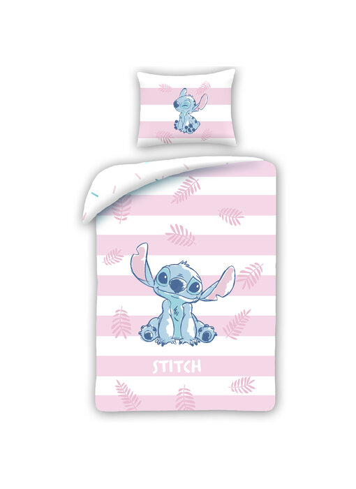 Disney Lilo & Stitch Bettbezug Stripes 140 x 200 + 70 x 90 Baumwolle
