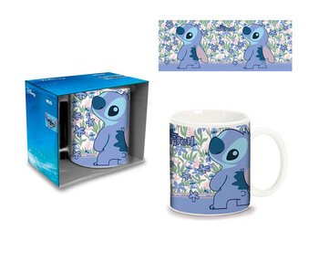 Disney Lilo & Stitch Tasse Fleurs 325 ml