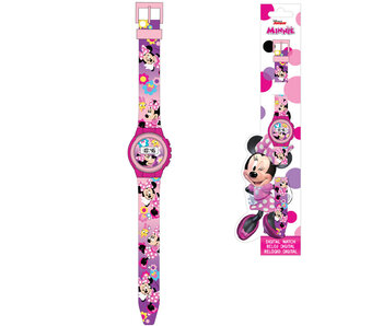 Disney Minnie Mouse Digitaluhr Happy 22 cm