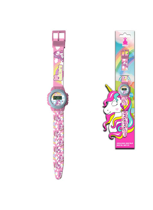 Unicorn Digital Watch Rainbow 22 cm