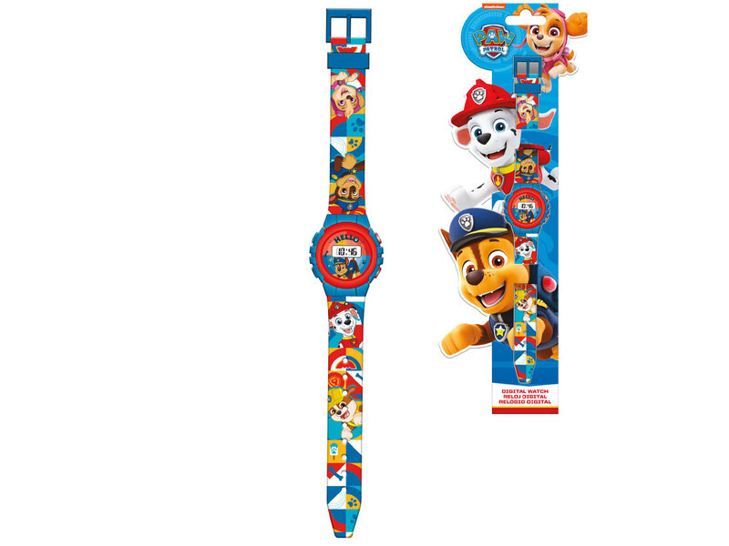 PAW Patrol Digitaal Horloge Heroes - 22 cm