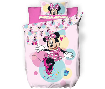 Disney Minnie Mouse Duvet cover Happy 140 x 200 + 65 x 65 Polycotton