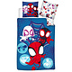 Housse de couette Spidey 140 x 200 / 65 x 65 cm Polycoton