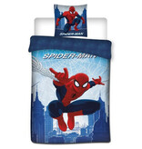 SpiderMan Bettbezug, Jump – Einzelbett – 140 x 200 cm – Polycotton