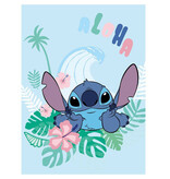 Disney Lilo & Stitch Plaid polaire Aloha - 110 x 150 cm - Polyester