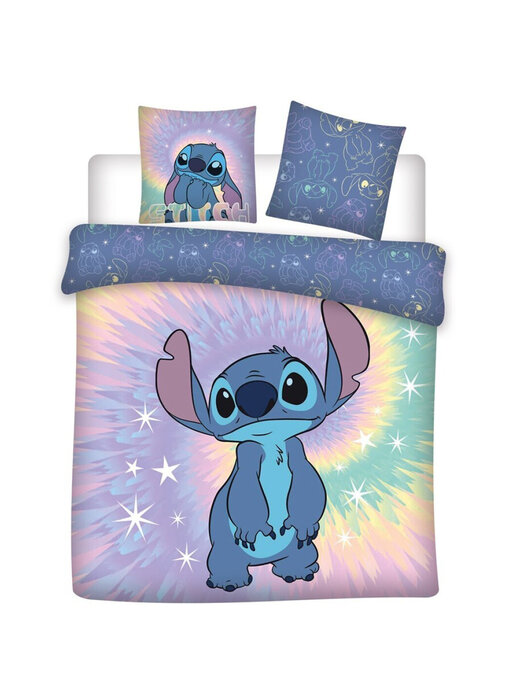 Disney Lilo & Stitch Bettbezug Sterne 240 x 220 cm Polycotton