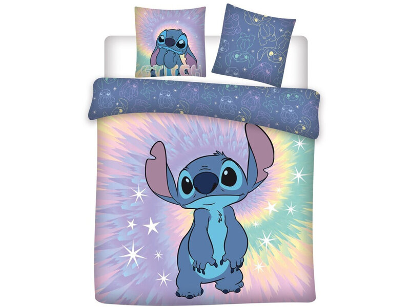 Disney Lilo & Stitch Duvet cover Stars - Lits Jumeaux - 240 x 220 cm - Polycotton