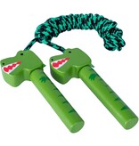 Floss & Rock Corde à sauter Dino - 240 cm - Bois