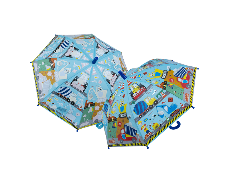 Floss & Rock Parapluie Rainbow Construction - 60 cm x Ø 66 cm - Change de couleur !