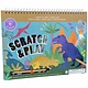 Scratch and Play Dino Drawing Book