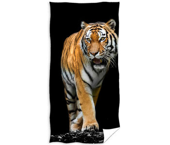 Animal Pictures Beach towel Tiger 70 x 140 cm Cotton