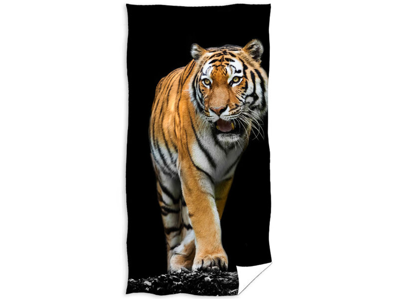 Animal Pictures Beach towel, Tiger - 70 x 140 cm - Cotton