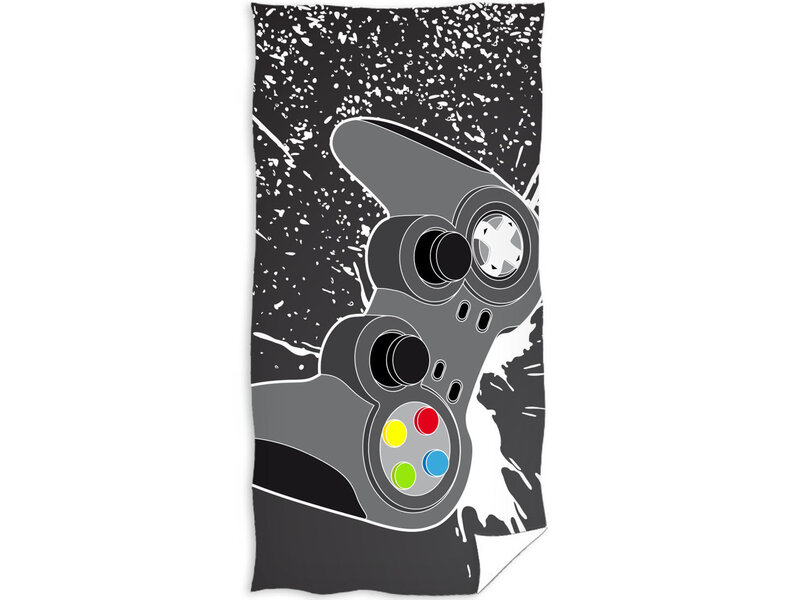 Gaming Beach towel, Controller - 70 x 140 cm - Cotton